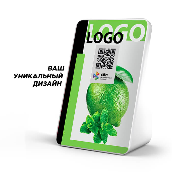 Дисплей QR кодов Mertech Full (с нанесением вашего дизайна) в Астрахани
