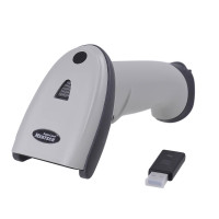 Беспроводной сканер штрих-кода MERTECH CL-2210 BLE Dongle P2D USB White с зарядно-коммуникационной подставкой Cradle