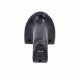 Беспроводной сканер штрих-кода MERTECH CL-2210 BLE Dongle P2D USB full black с зарядно-коммуникационной подставкой в Астрахани
