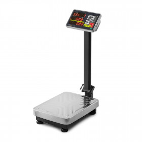 Торговые напольные весы M-ER 335 ACPU-60.10/20 "TURTLE" с расчетом стоимости товара LED