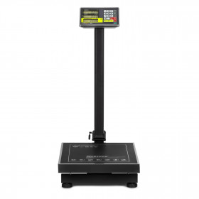 Торговые напольные весы M-ER 335 ACLP-150.20 "TURTLE" с расчетом стоимости товара LCD